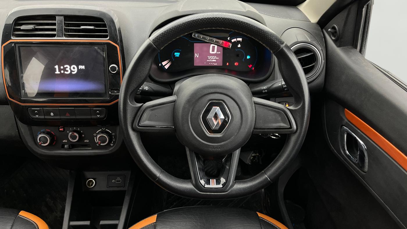 2020 Renault Kwid CLIMBER 1.0 AMT (O), CNG, Automatic, 72,002 km, Steering Wheel Close Up