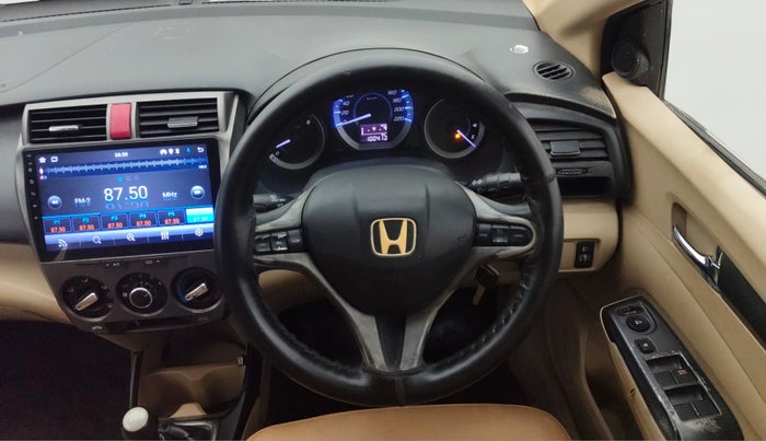 2013 Honda City 1.5L I-VTEC V MT, Petrol, Manual, 1,00,391 km, Steering Wheel Close Up