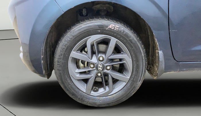 2022 Hyundai GRAND I10 NIOS SPORTZ AMT 1.2 KAPPA VTVT, Petrol, Automatic, 32,622 km, Left Front Wheel