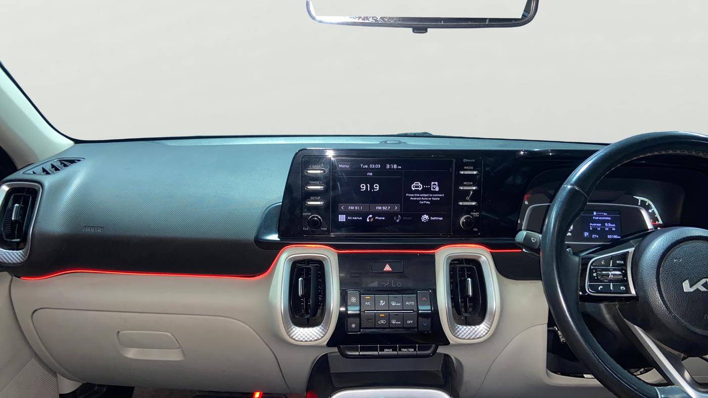 2022 KIA SONET HTX 1.5 AT, Diesel, Automatic, 62,800 km, Air Conditioner