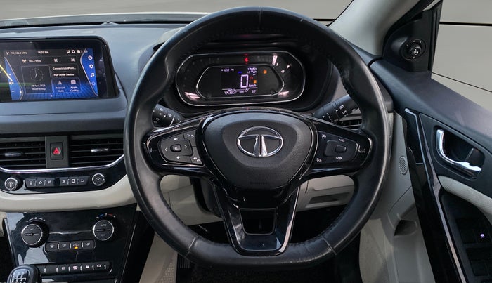 2020 Tata NEXON XZ PLUS (O) DIESEL, Diesel, Manual, 72,517 km, Steering Wheel Close Up
