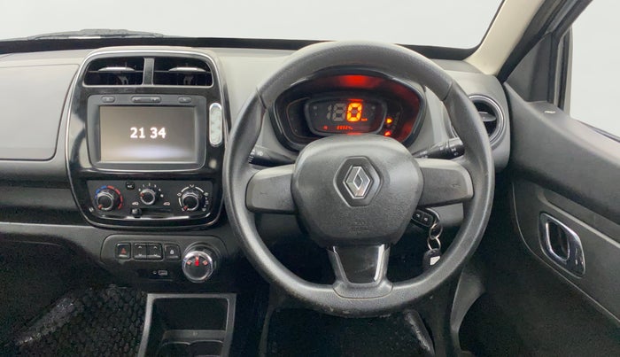 2019 Renault Kwid RXT 1.0 AMT (O), Petrol, Automatic, 28,924 km, Steering Wheel Close Up