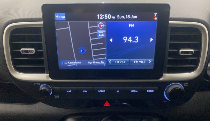 2021 Hyundai VENUE SX 1.0 (O) TURBO IMT, Petrol, Manual, 30,184 km, Air Conditioner