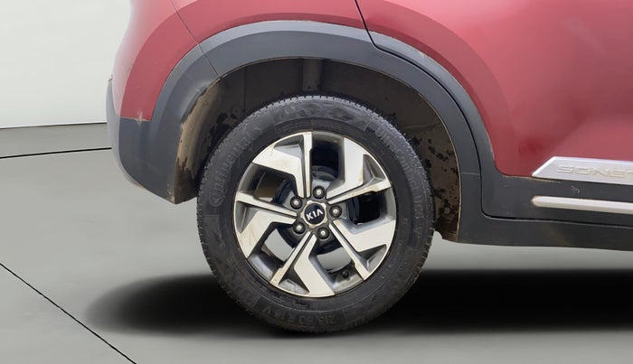 2021 KIA SONET HTX PLUS 1.0 IMT, Petrol, Manual, 50,123 km, Right Rear Wheel