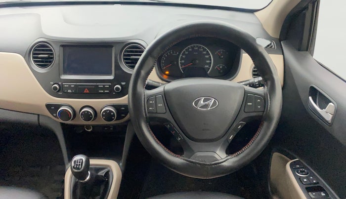 2018 Hyundai Grand i10 SPORTZ 1.2 KAPPA VTVT, Petrol, Manual, 40,566 km, Steering Wheel Close Up