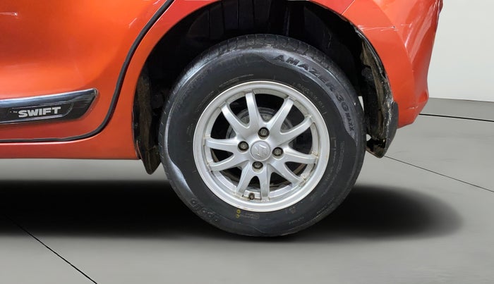 2018 Maruti Swift LXI, Petrol, Manual, 45,094 km, Left Rear Wheel