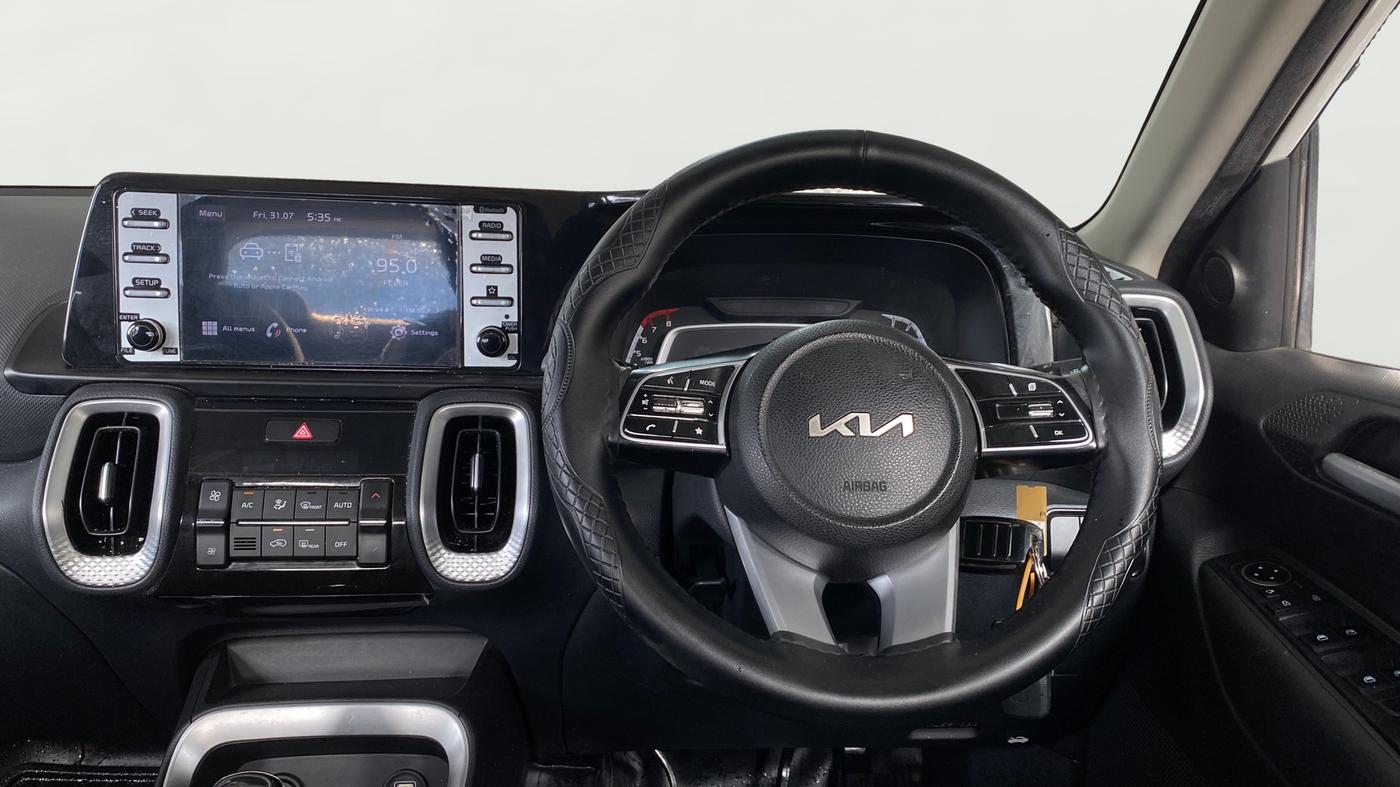 2021 KIA SONET HTK PLUS 1.2, Petrol, Manual, 65,228 km, Steering Wheel Close Up