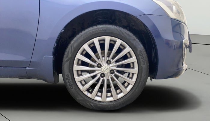 2018 Maruti Ciaz ALPHA 1.4 PETROL, Petrol, Manual, 1,22,682 km, Right Front Wheel