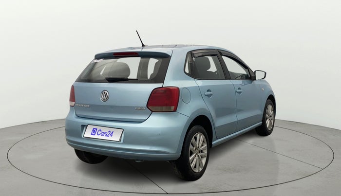 2012 Volkswagen Polo HIGHLINE1.2L, Petrol, Manual, 60,711 km, Right Back Diagonal