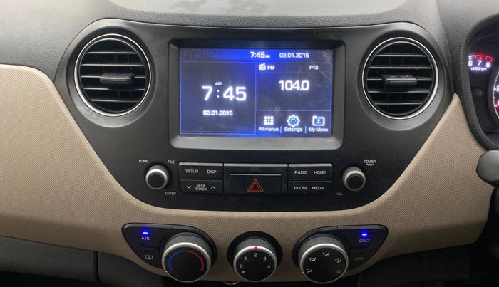 2017 Hyundai Grand i10 SPORTZ (O) 1.2 KAPPA VTVT, Petrol, Manual, 48,293 km, Air Conditioner