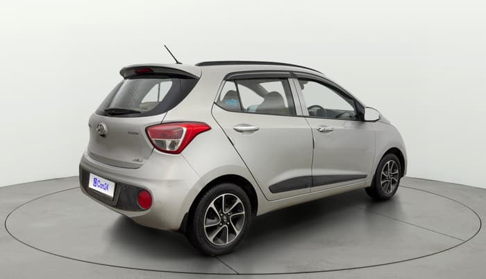 2017 Hyundai Grand i10 ASTA 1.2 KAPPA VTVT, Petrol, Manual, 50,818 km, Right Back Diagonal