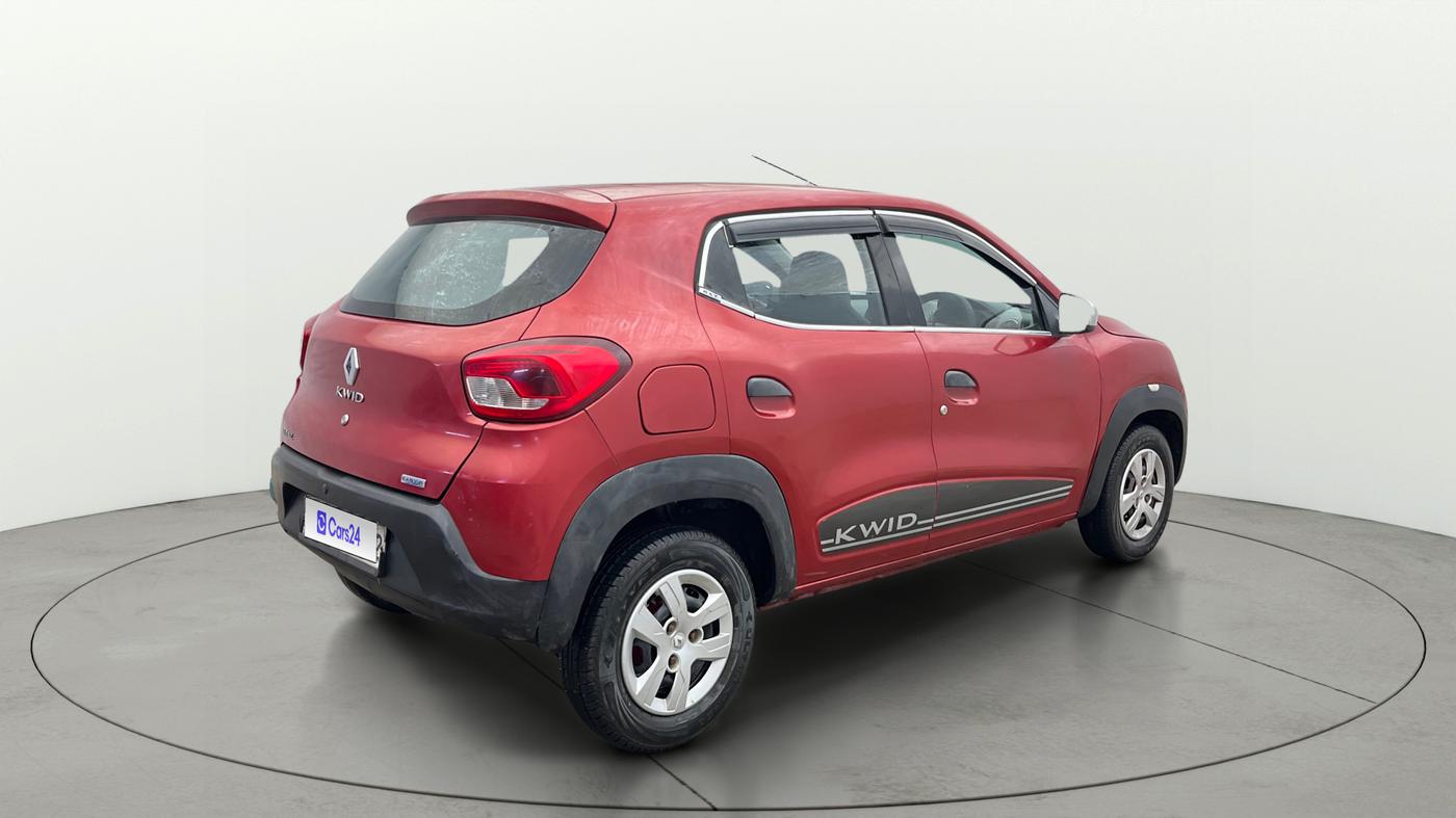 2018 Renault Kwid RXT 1.0 AMT (O), CNG, Automatic, 63,199 km, Right Back Diagonal