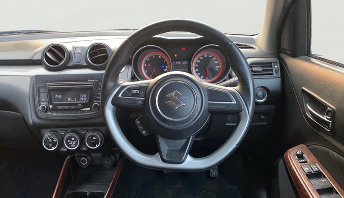 2018 Maruti Swift ZXI, Petrol, Manual, 34,215 km, Steering Wheel Close Up
