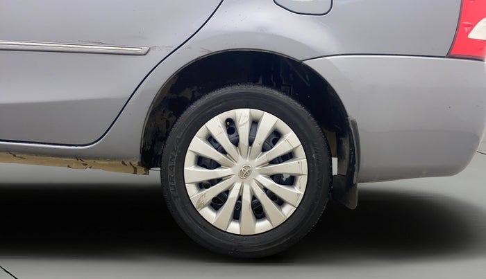 2013 Toyota Etios G, Petrol, Manual, 29,692 km, Left Rear Wheel