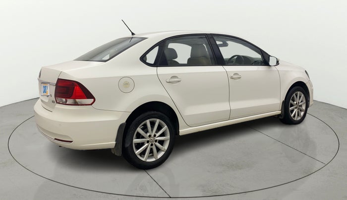 2017 Volkswagen Vento HIGHLINE PETROL AT, Petrol, Automatic, 76,300 km, Right Back Diagonal