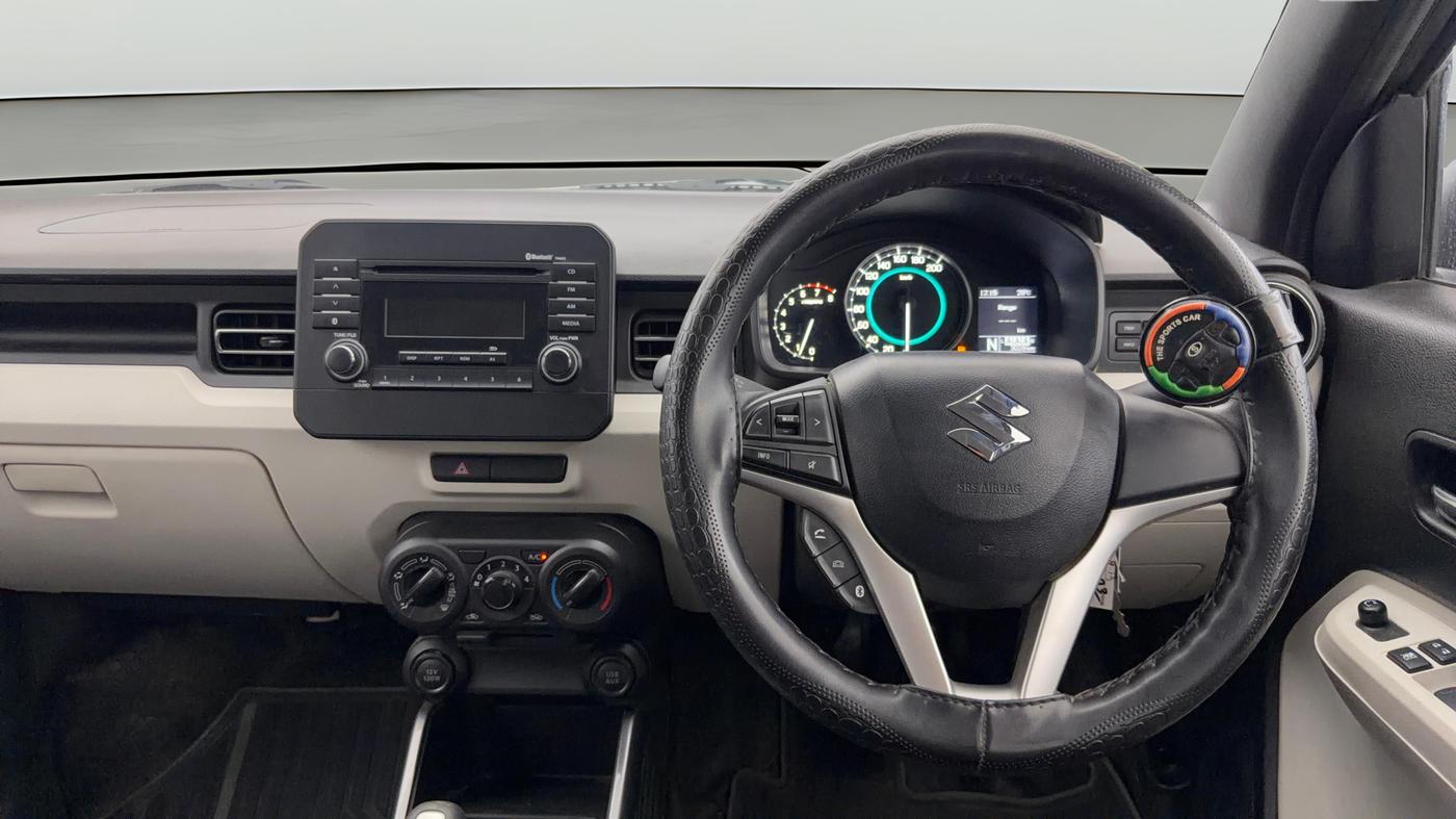 2025 Maruti IGNIS DELTA 1.2 AMT, Petrol, Automatic, 3,020 km, Steering Wheel Close Up