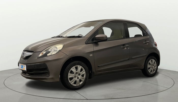 2014 Honda Brio S MT, Petrol, Manual, 66,776 km, Left Front Diagonal