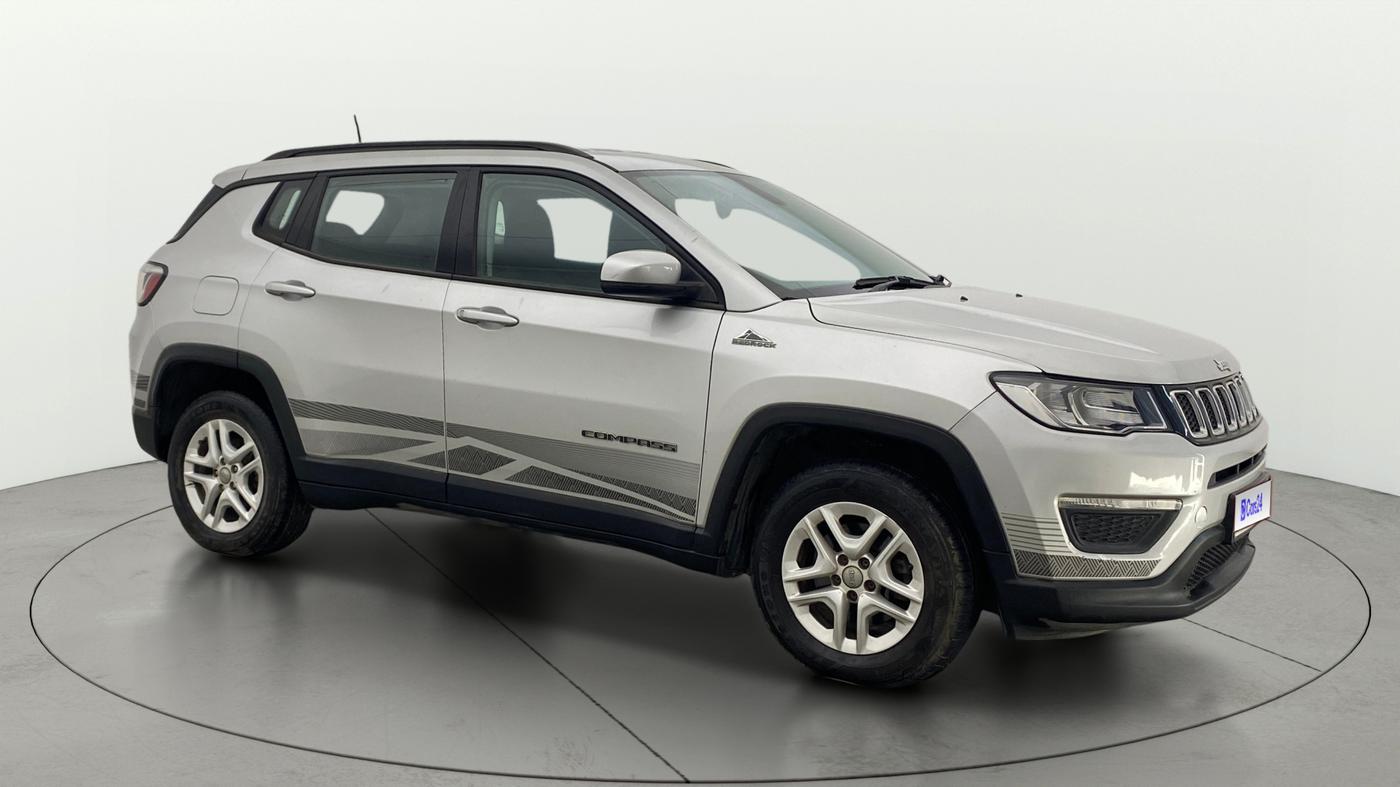 2019 Jeep Compass SPORT PLUS 1.4 PETROL, Petrol, Manual, 60,352 km, Right Front Diagonal