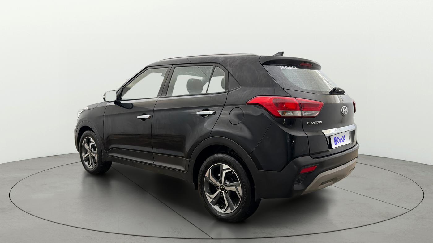 2018 Hyundai Creta SX AT 1.6 PETROL, Petrol, Automatic, 67,533 km, Left Back Diagonal