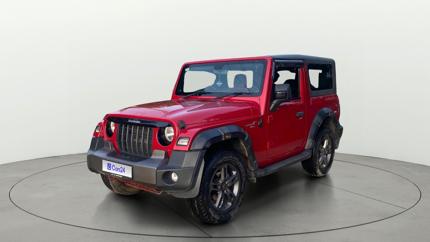 2022 Mahindra Thar LX HT PETROL 4WD MT, Petrol, Manual, 55,340 km, Left Front Diagonal