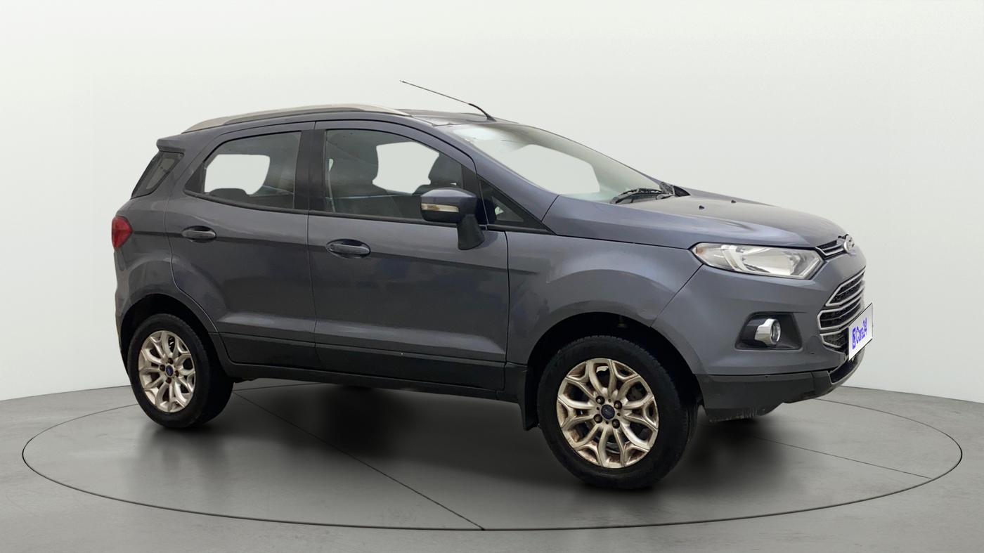 2014 Ford Ecosport TITANIUM 1.5L DIESEL (OPT), Diesel, Manual, 1,36,814 km, Right Front Diagonal