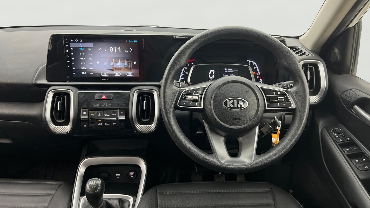2020 KIA SONET HTK PLUS 1.2, Petrol, Manual, 21,410 km, Steering Wheel Close Up