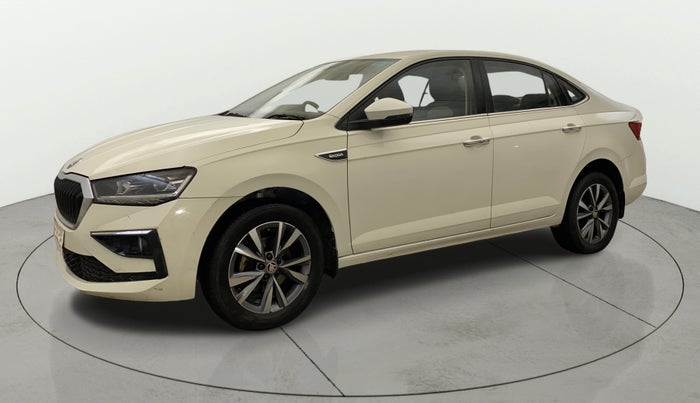 2022 Skoda SLAVIA STYLE 1.0L TSI MT, Petrol, Manual, 58,076 km, Left Front Diagonal