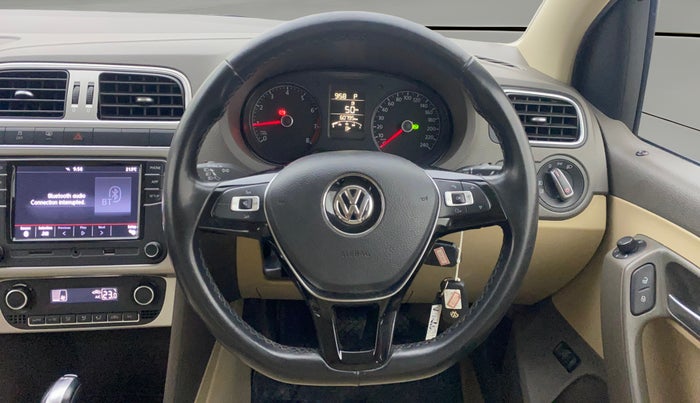 2018 Volkswagen Vento 1.2 TSI HIGHLINE PLUS AT, Petrol, Automatic, 60,751 km, Steering Wheel Close Up