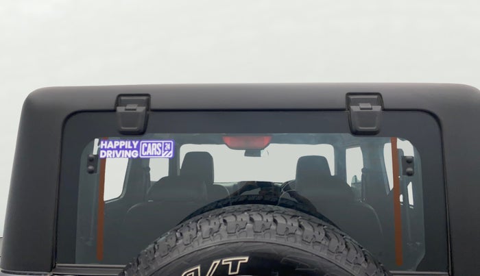 2022 Mahindra Thar LX PETROL HT 4WD AT, Petrol, Automatic, 20,628 km, Rear Windshield