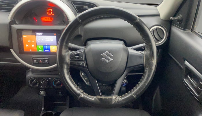 2020 Maruti S PRESSO VXI PLUS AMT, Petrol, Automatic, 29,098 km, Steering Wheel Close Up