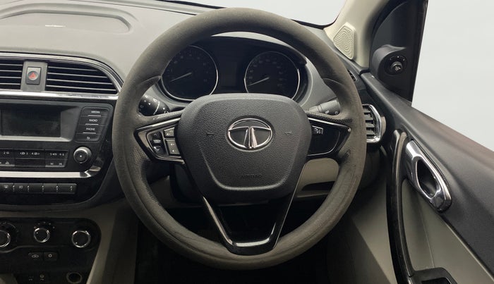 2018 Tata Tiago XZA PETROL, Petrol, Automatic, 80,365 km, Steering Wheel Close Up
