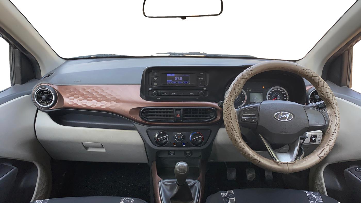 2021 Hyundai AURA S 1.2, CNG, Manual, 61,427 km, Dashboard