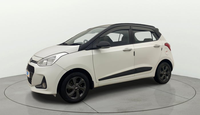 2018 Hyundai Grand i10 SPORTZ 1.2 KAPPA VTVT DUAL TONE, Petrol, Manual, 72,479 km, Left Front Diagonal