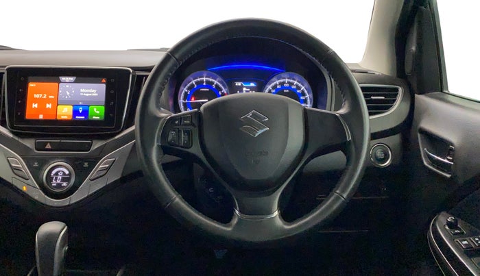 2021 Maruti Baleno ALPHA CVT PETROL 1.2, Petrol, Automatic, 30,052 km, Steering Wheel Close Up