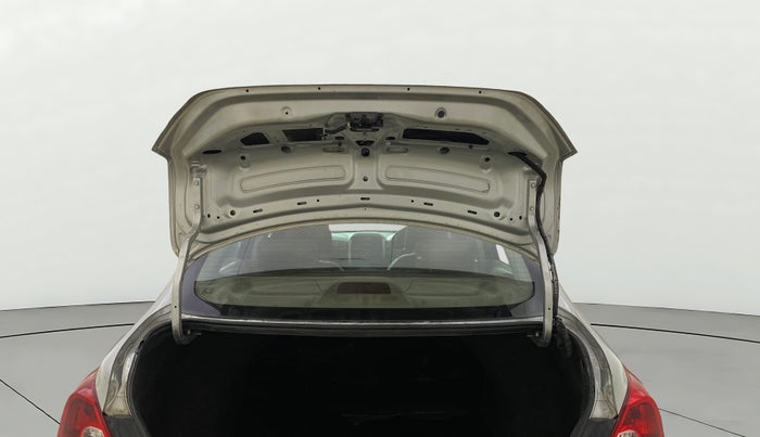 2013 Nissan Sunny XL, Petrol, Manual, 75,976 km, Boot Door Open