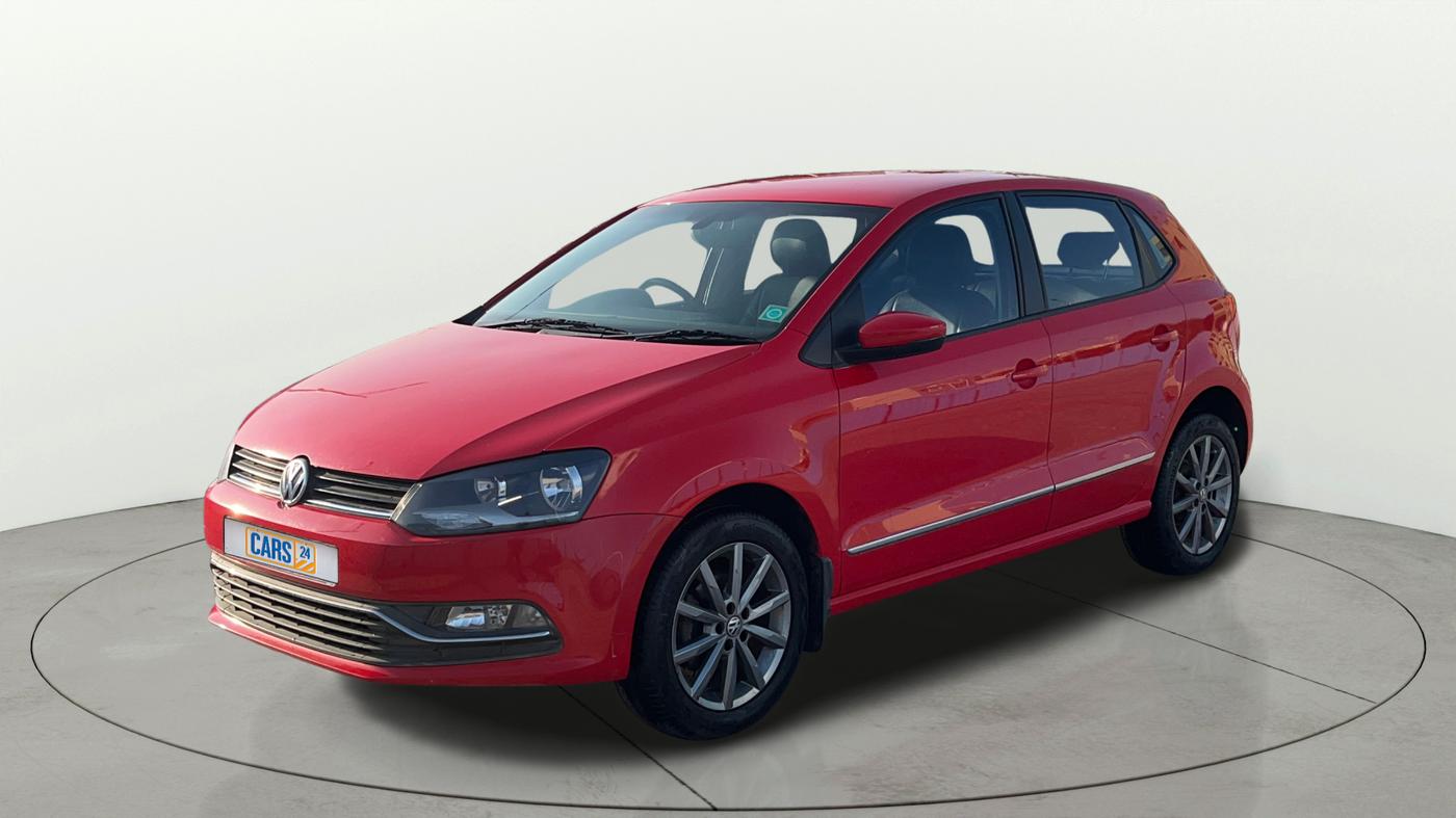 2019 Volkswagen Polo HIGHLINE PLUS 1.0 16 ALLOY, Petrol, Manual, 1,23,914 km, Left Front Diagonal