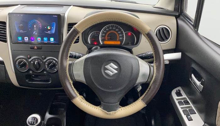 2015 Maruti Wagon R 1.0 VXI, Petrol, Manual, 46,956 km, Steering Wheel Close Up