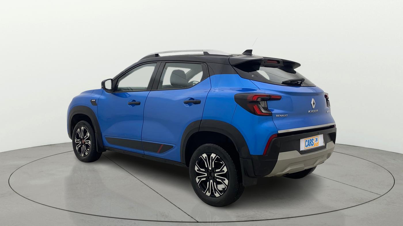 2023 Renault Kiger RXZ TURBO CVT DUAL TONE, Petrol, Automatic, 8,949 km, Left Back Diagonal