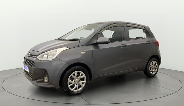 2017 Hyundai Grand i10 SPORTZ 1.2 KAPPA VTVT, Petrol, Manual, 25,100 km, Left Front Diagonal
