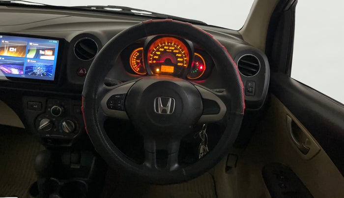 2014 Honda Amaze 1.2L I-VTEC VX AT, Petrol, Automatic, 35,127 km, Steering Wheel Close Up
