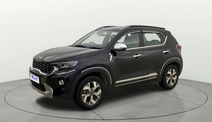 2021 KIA SONET HTX 1.0 IMT, Petrol, Manual, 39,156 km, Left Front Diagonal