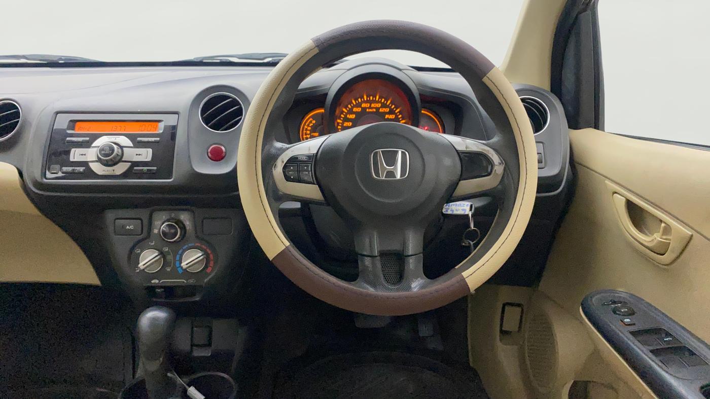 2014 Honda Amaze 1.2L I-VTEC S AT, Petrol, Automatic, 86,996 km, Steering Wheel Close Up