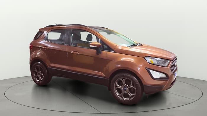 2019 Ford Ecosport TITANIUM 1.5L SPORTS(SUNROOF) DIESEL, Diesel, Manual, 1,09,838 km, Right Front Diagonal