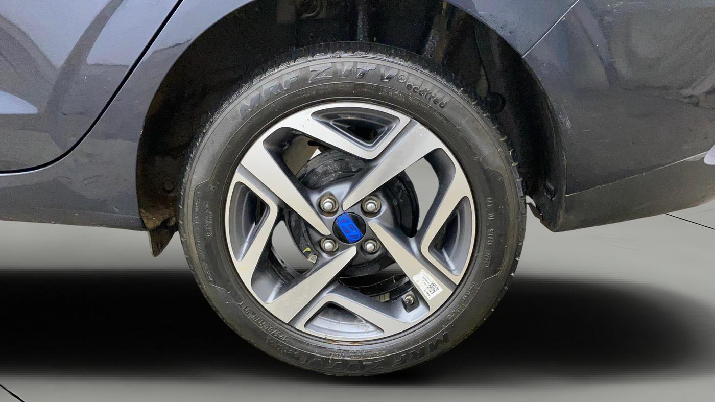 2024 Hyundai AURA SX 1.2 CNG, CNG, Manual, 7,796 km, Left Rear Wheel