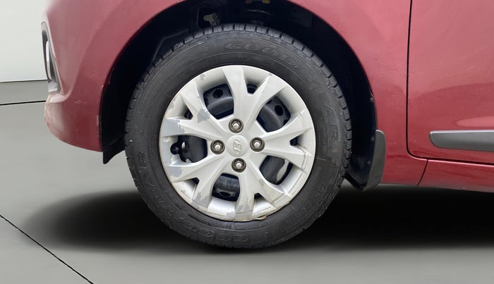 2014 Hyundai Grand i10 SPORTZ 1.2 KAPPA VTVT, Petrol, Manual, 73,755 km, Left Front Wheel