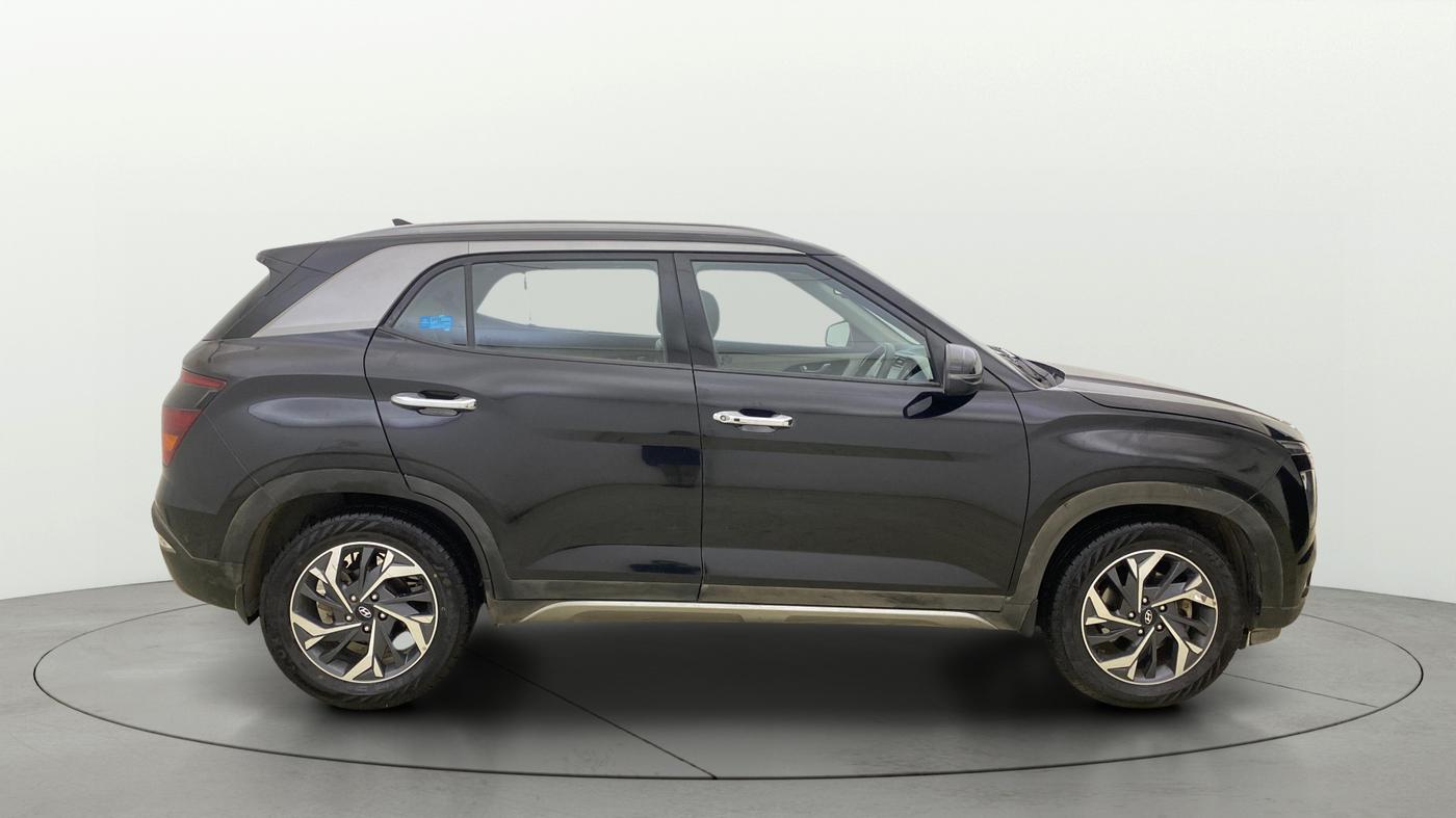 2021 Hyundai Creta SX (O) AT 1.5 DIESEL, Diesel, Automatic, 41,764 km, Right Side View