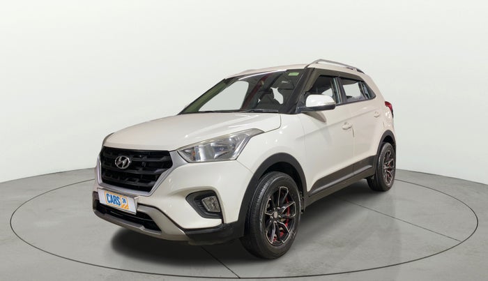 2018 Hyundai Creta E PLUS 1.6 PETROL, Petrol, Manual, 73,509 km, Left Front Diagonal