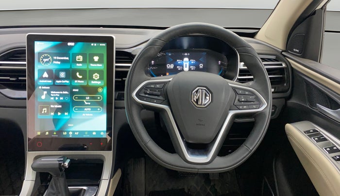 2024 MG HECTOR SAVVY PRO 1.5 TURBO CVT PETROL, Petrol, Automatic, 9,214 km, Steering Wheel Close Up