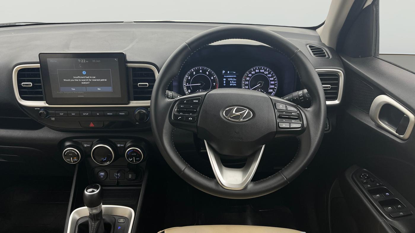 2019 Hyundai VENUE SX PLUS 1.0 TURBO DCT, Petrol, Automatic, 39,690 km, Steering Wheel Close Up
