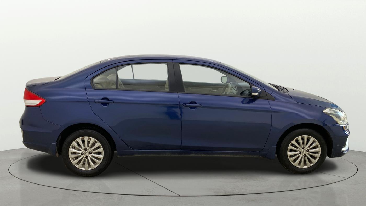2020 Maruti Ciaz DELTA AT 1.5 SHVS PETROL, Petrol, Automatic, 74,819 km, Right Side View